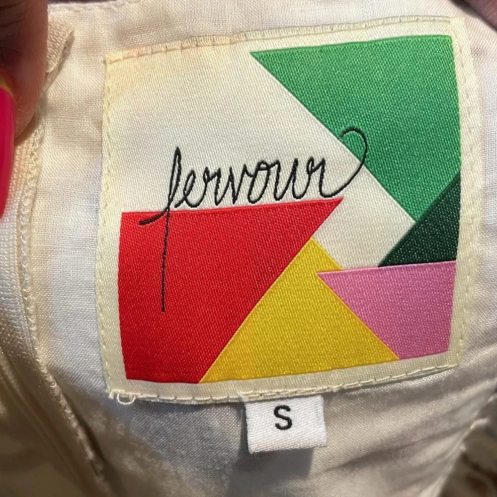 ModCloth Fervour in vinos veritas wine Woman’s Halter Dress Small - Picture 5 of 6